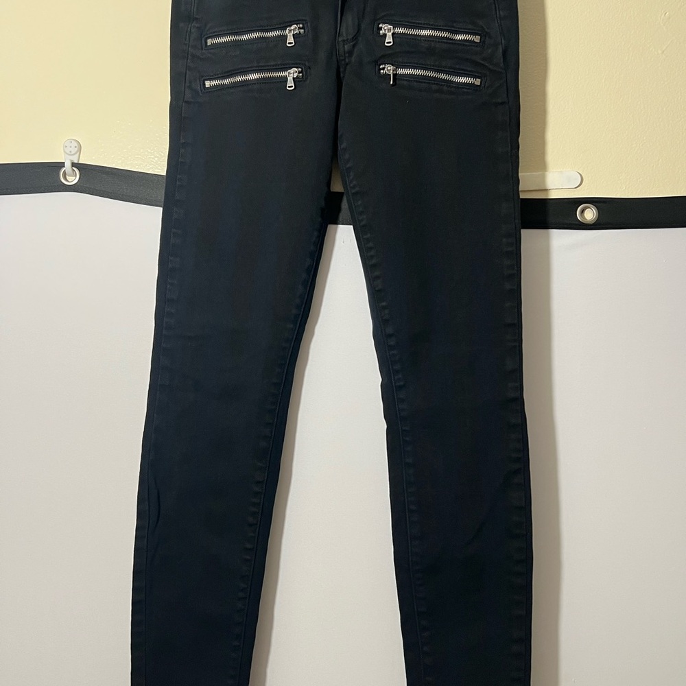 PAIGE Edgemont Black Pants